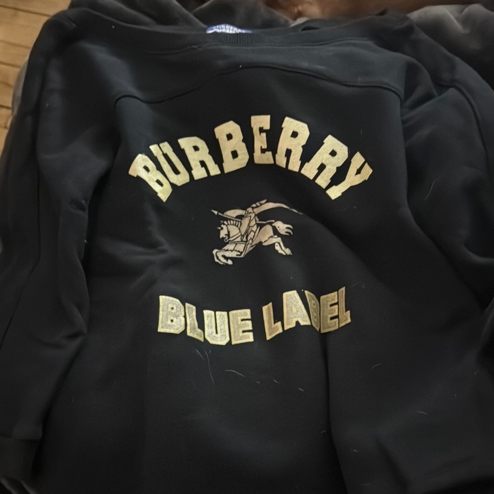 Burberry Blue Label Black Sweatshirt
